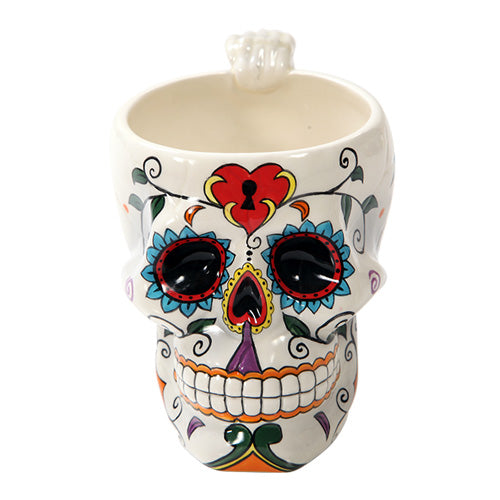 Sugar Skull Ceramic Mug