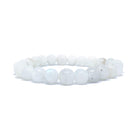 Rainbow Moonstone Smooth Bead Stretch Bracelet