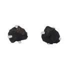 Black Tourmaline Stud Earrings