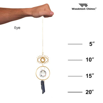 Evil Eye Suncatcher with Sizing