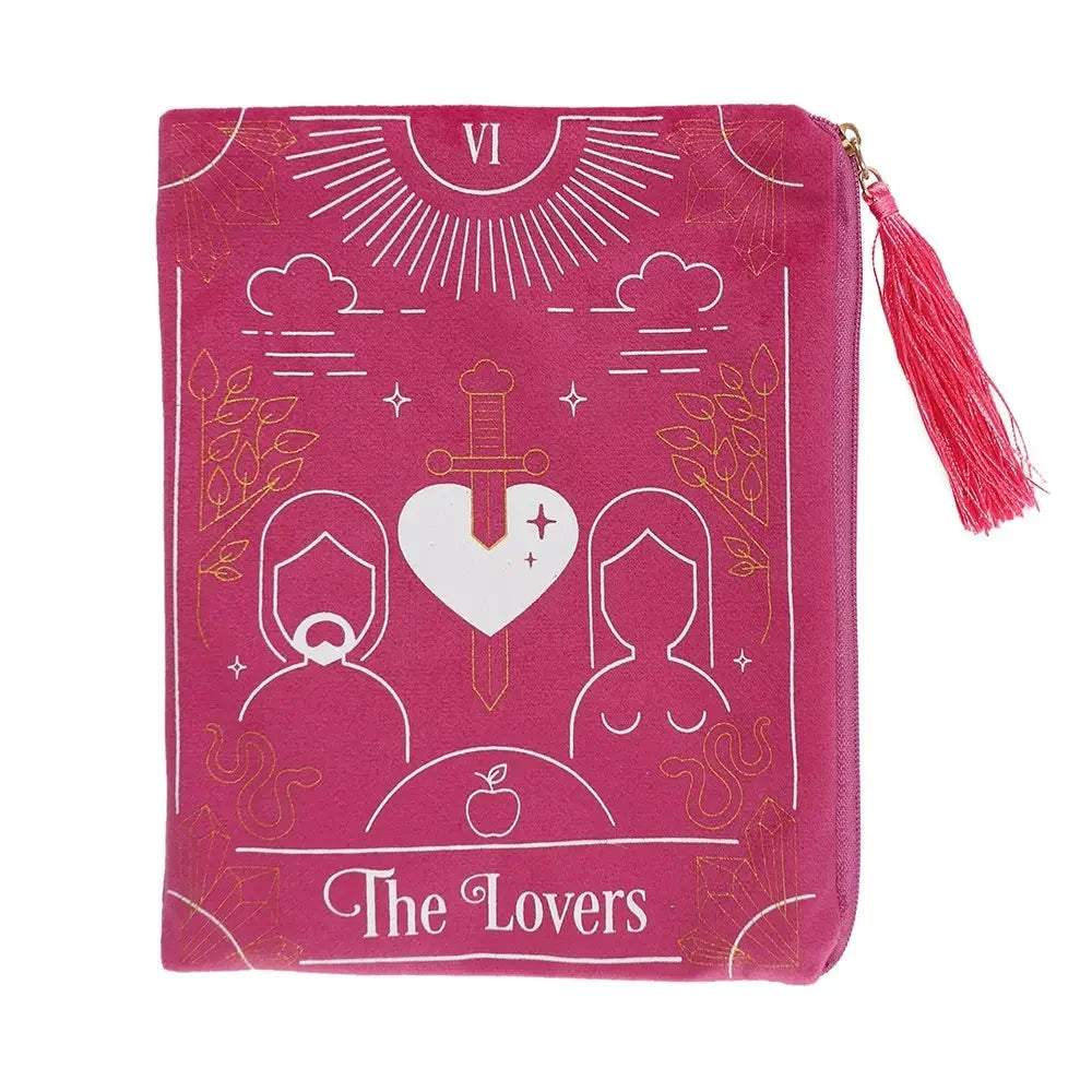 The Lovers Tarot Card Zipper Pouch