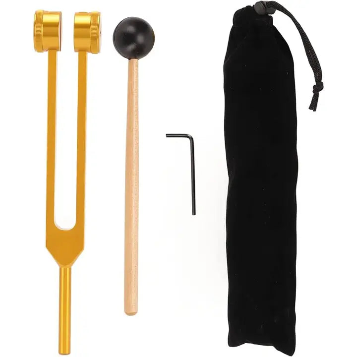 Tuning Forks Single Gold: C Note 128 Hz