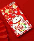 Lucky Cat Red Envelopes, Set of 10