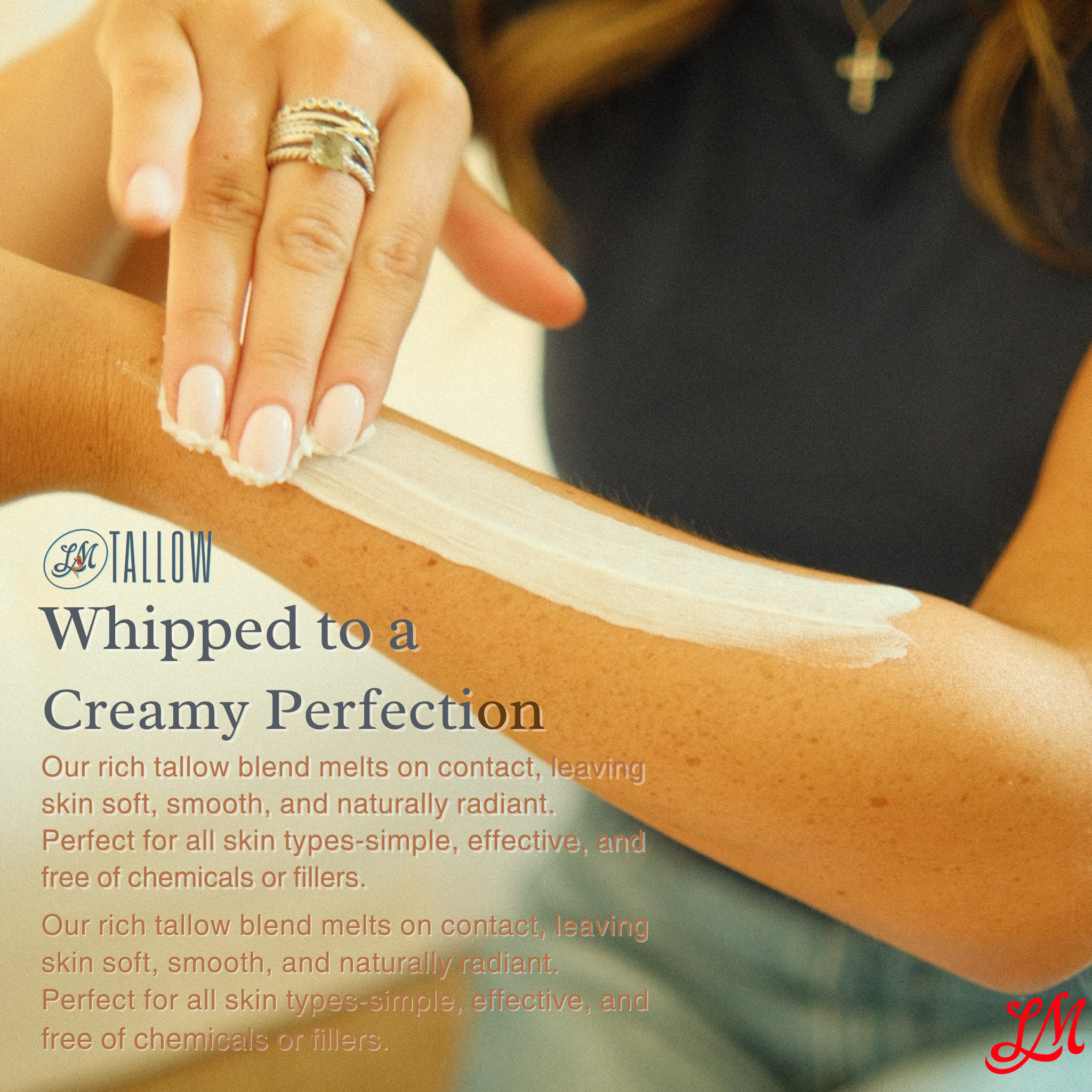 lavender tallow whipped cream use