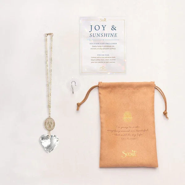 Angel Wings Pocket Suncatcher with Bag 