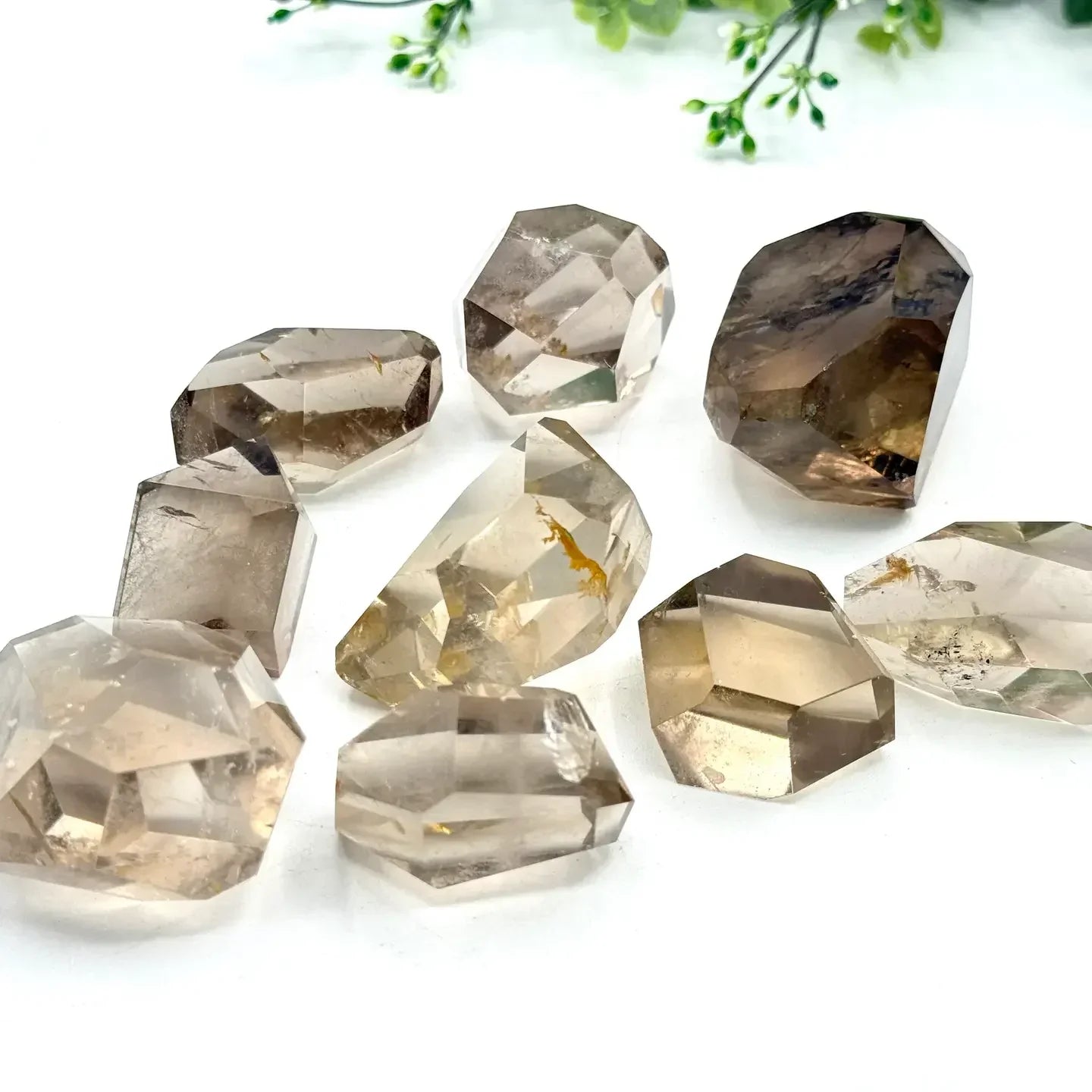 Smoky Quartz Faceted Shape 2