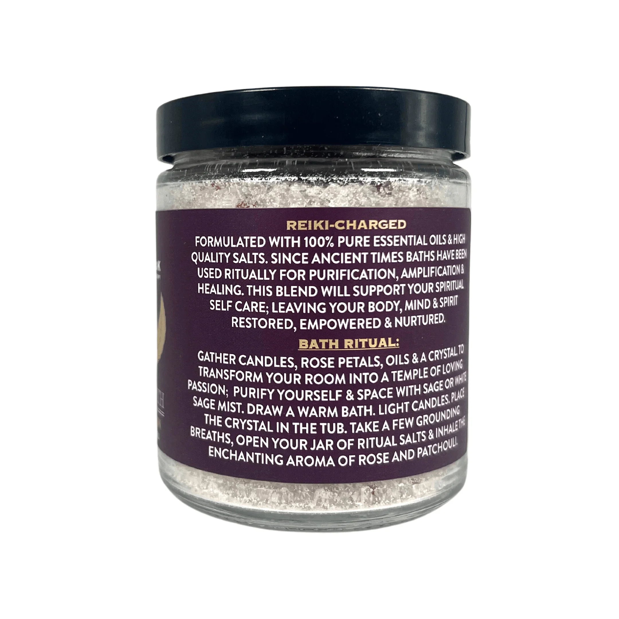 Love & Passion Ritual Bath Salts Back