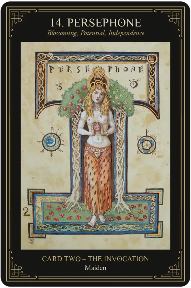 Great Goddess Oracle Deck  Persephone