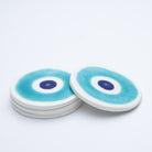 Evil Eye Ceramic Coaster 1-4