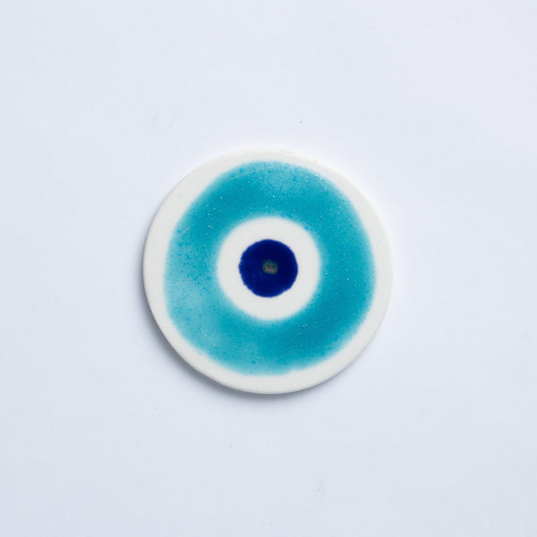 Evil Eye Ceramic Coaster 1-4