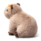 PChip Capybara Plushie lush toy of a guinea pig back view on a white background