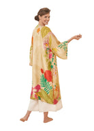 Tropical Flora & Fauna Kimono Gown