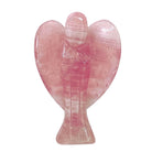 Rose Quartz Angel Sculpture Statue