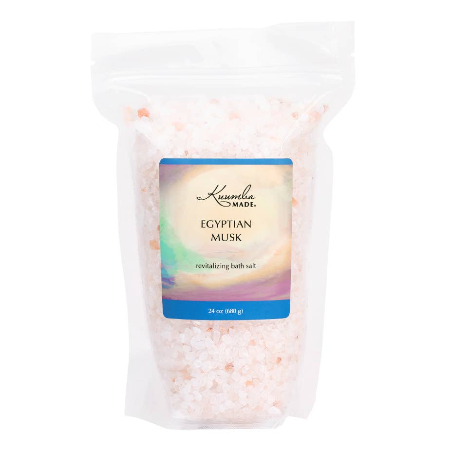 Egyptian Musk Himalayan bath Salts 24oz