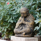 Peaceful Praying Shaolin Monk