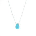 Mila Turquoise Drop Necklace