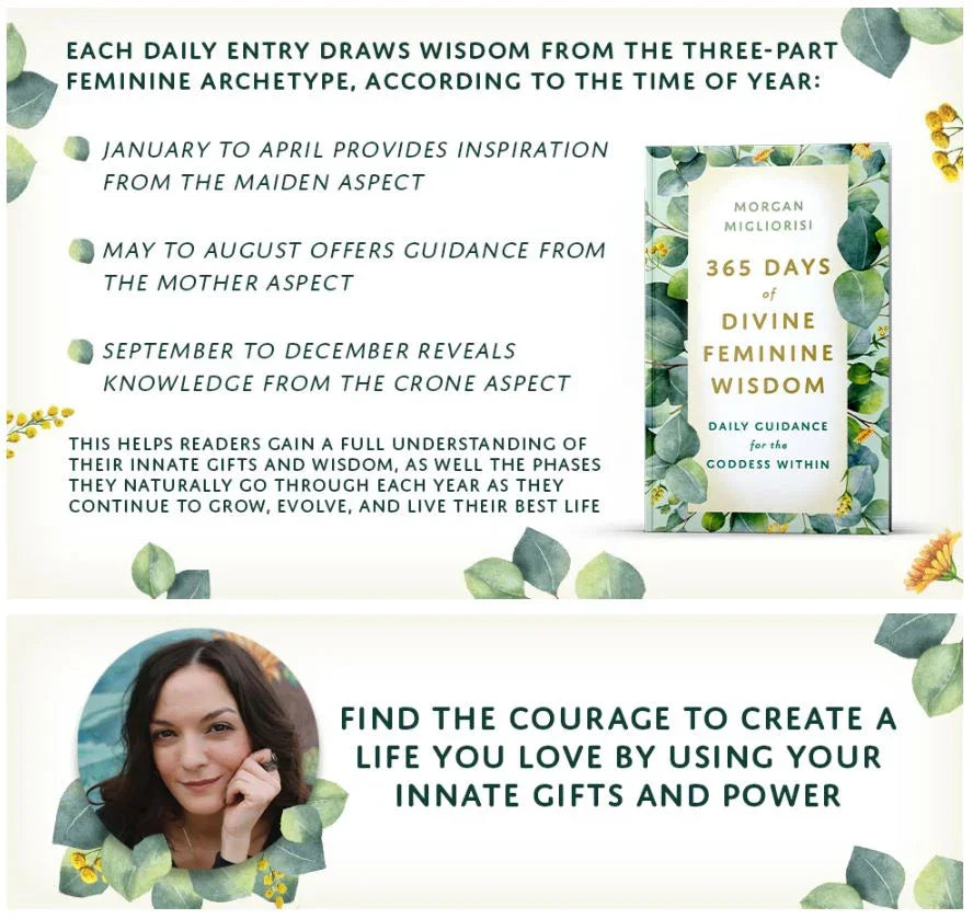 365 Days of Divine Feminine Wisdom: Daily Guidance for the Goddess Within Book Description
