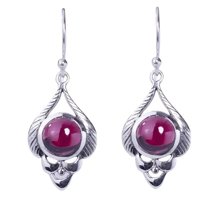 Garnet Eternal Hope Earrings