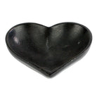 Black Soapstone Heart Bowl