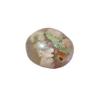 Flower Agate Palm Stone