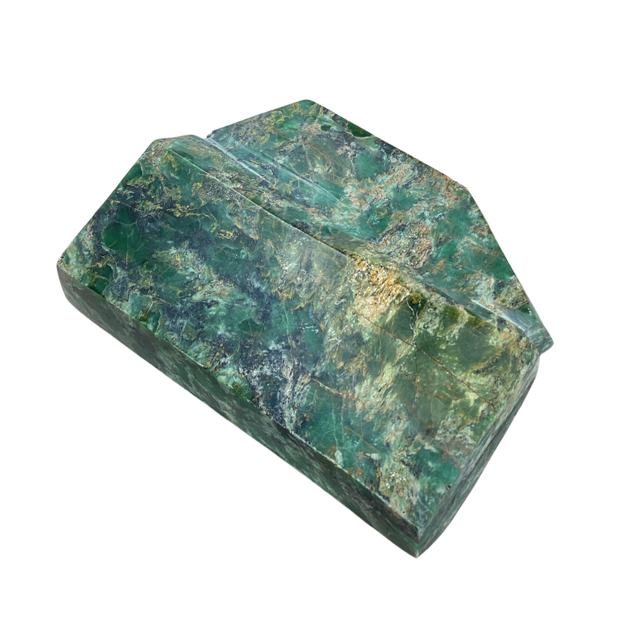 Emerald in Fuchsite Rock Matrix