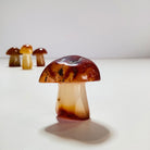 Carved Carnelian Mushrooms