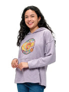 Lavender Dreams Hoodie Side View