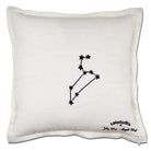 White pillow with black star constellation design and 'catstudio' branding.