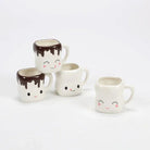 Marshmallow Happy Face Mugs
