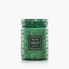Noble Fir Garland Large Glass Jar Candle
