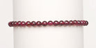 4mm Garnet Stretch Bracelet