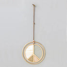 Peace Sign Stained Glass Light Catcher
