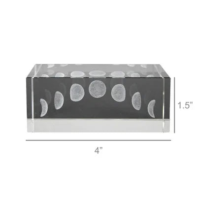 Phases of the Moon Glass Hologram Size