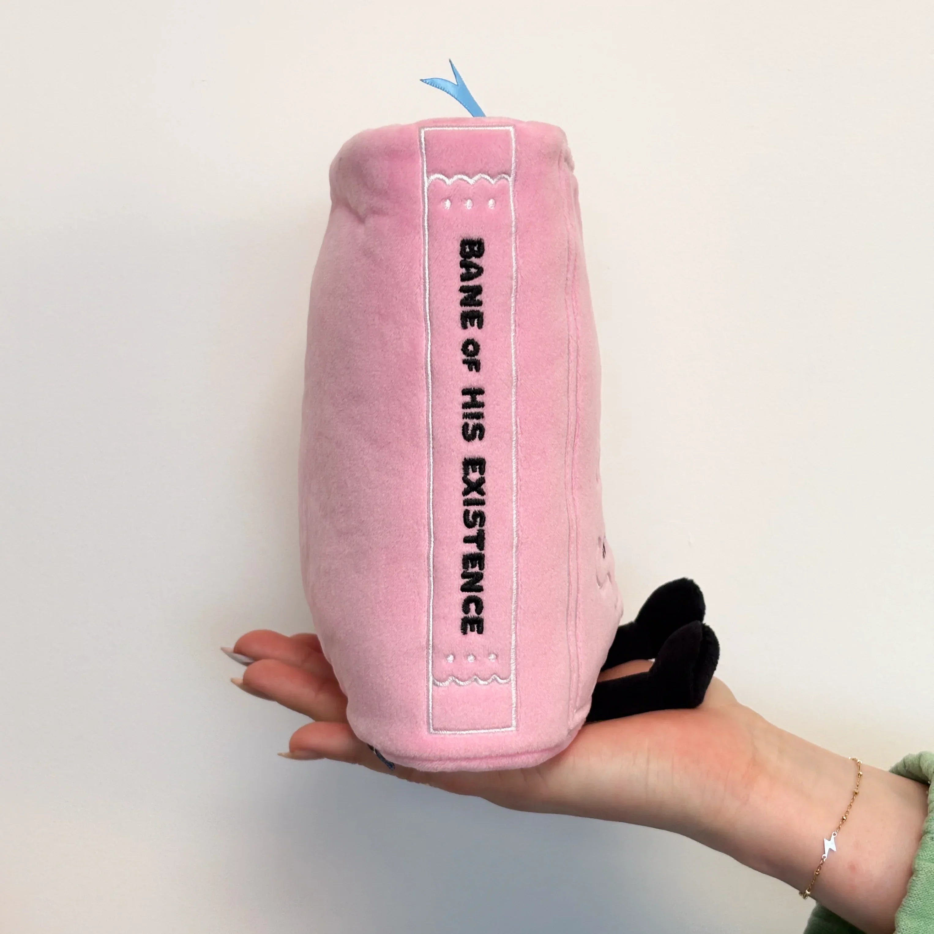 "I Like My Romances Historical" Book Plush Spine