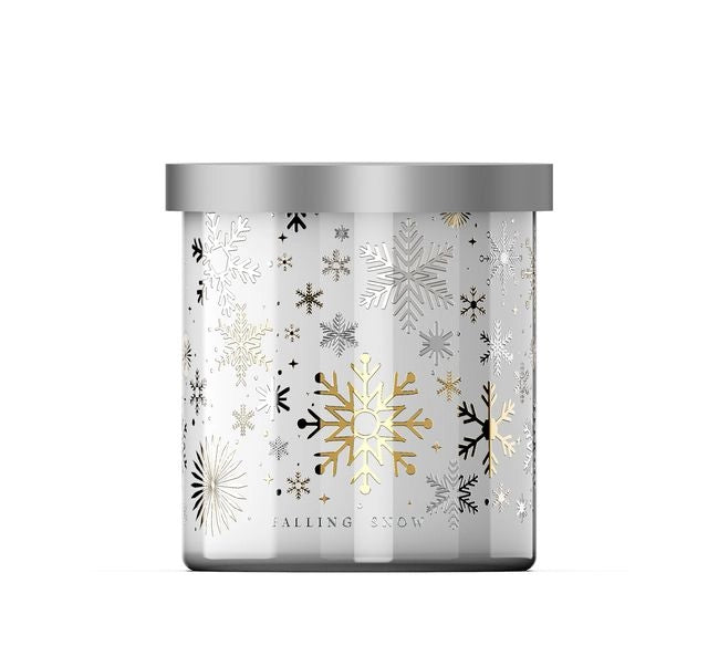 Falling Snow Holiday Soy Candle