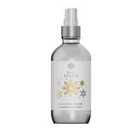 Bottle of 'Rare Essence Falling Snow' perfume with a white background