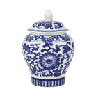 Blue & White Floral Tea Canister