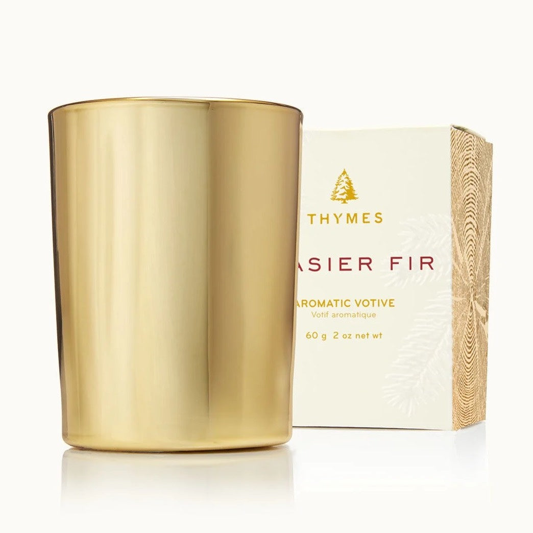 Frasier Fir Gold Votive