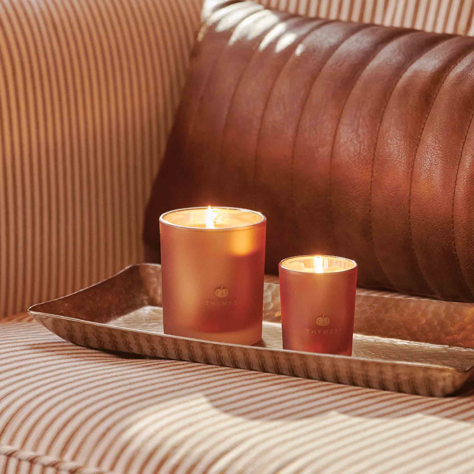 Pumpkin Laurel Votive Candle collection