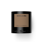 Vanilla Era candle by Boy Smells with black and brown design on a white background