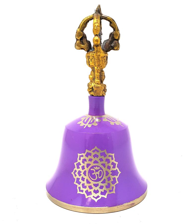 Violet Tibetan Bell Crown Chakra Note B