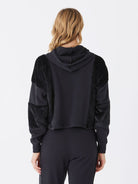 Black Clarabelle Fleece Sherpa Pullover