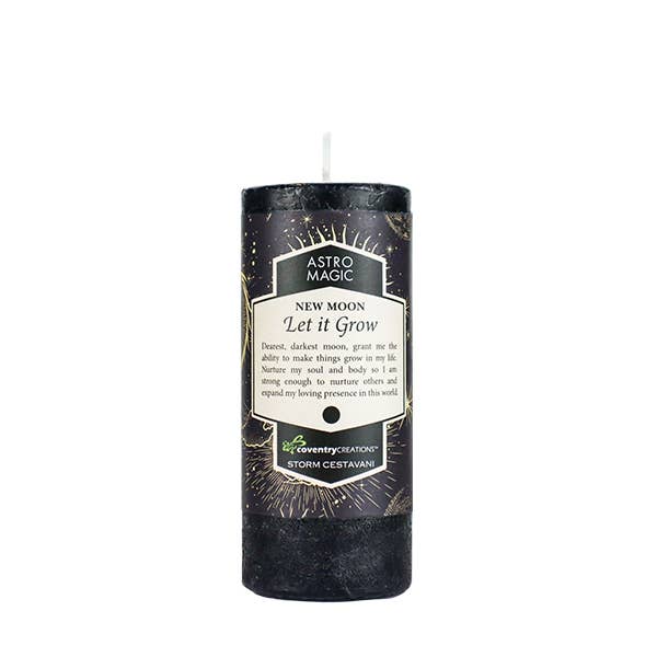 New Moon 'Let it Grow' Astro Magic Candle