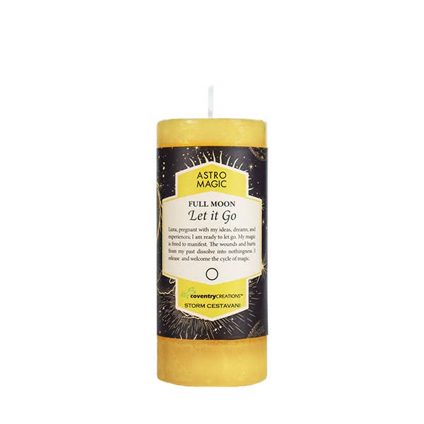 Full Moon 'Let It Go' Astro Magic Candle