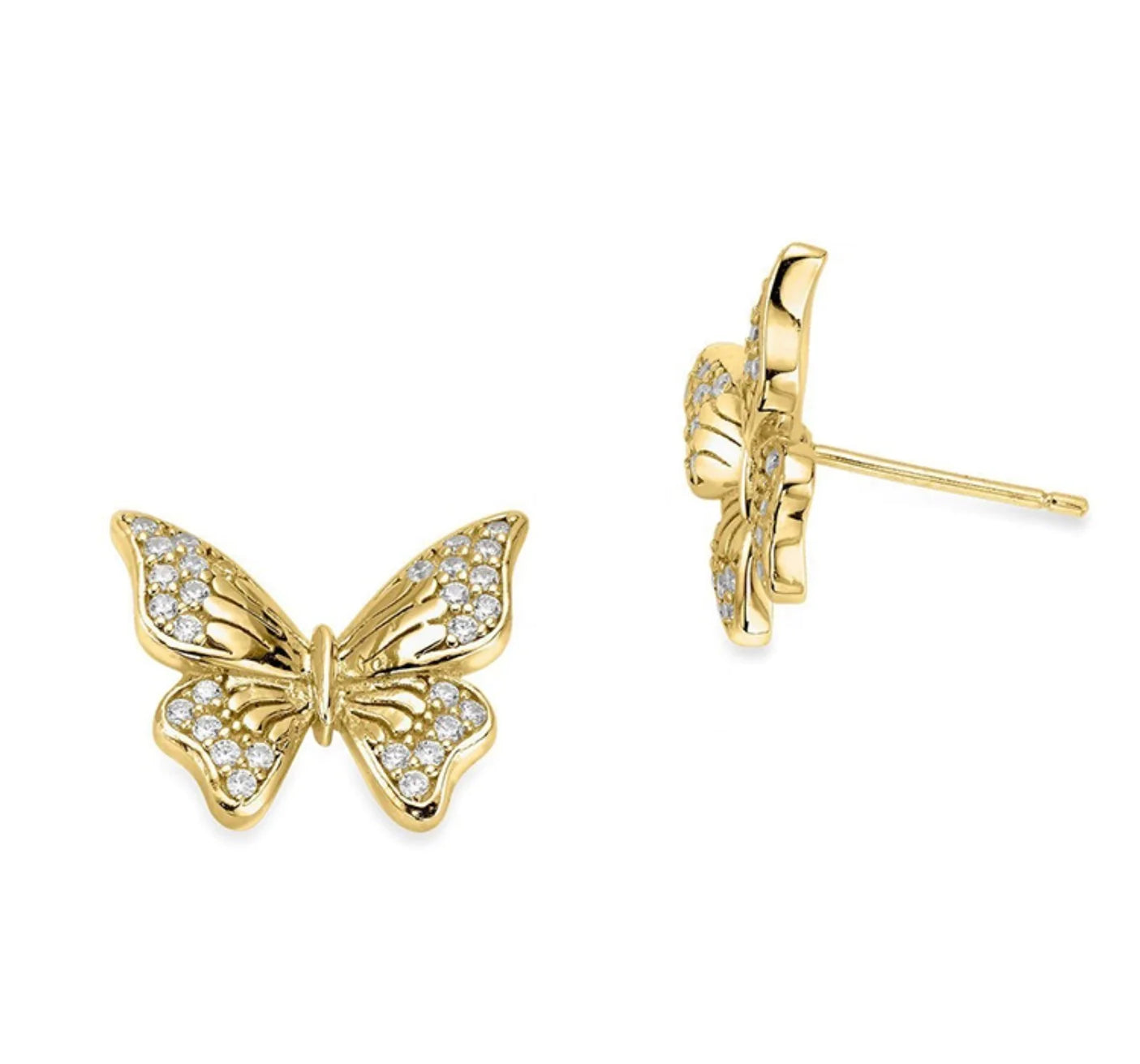 Butterfly Stud Earrings