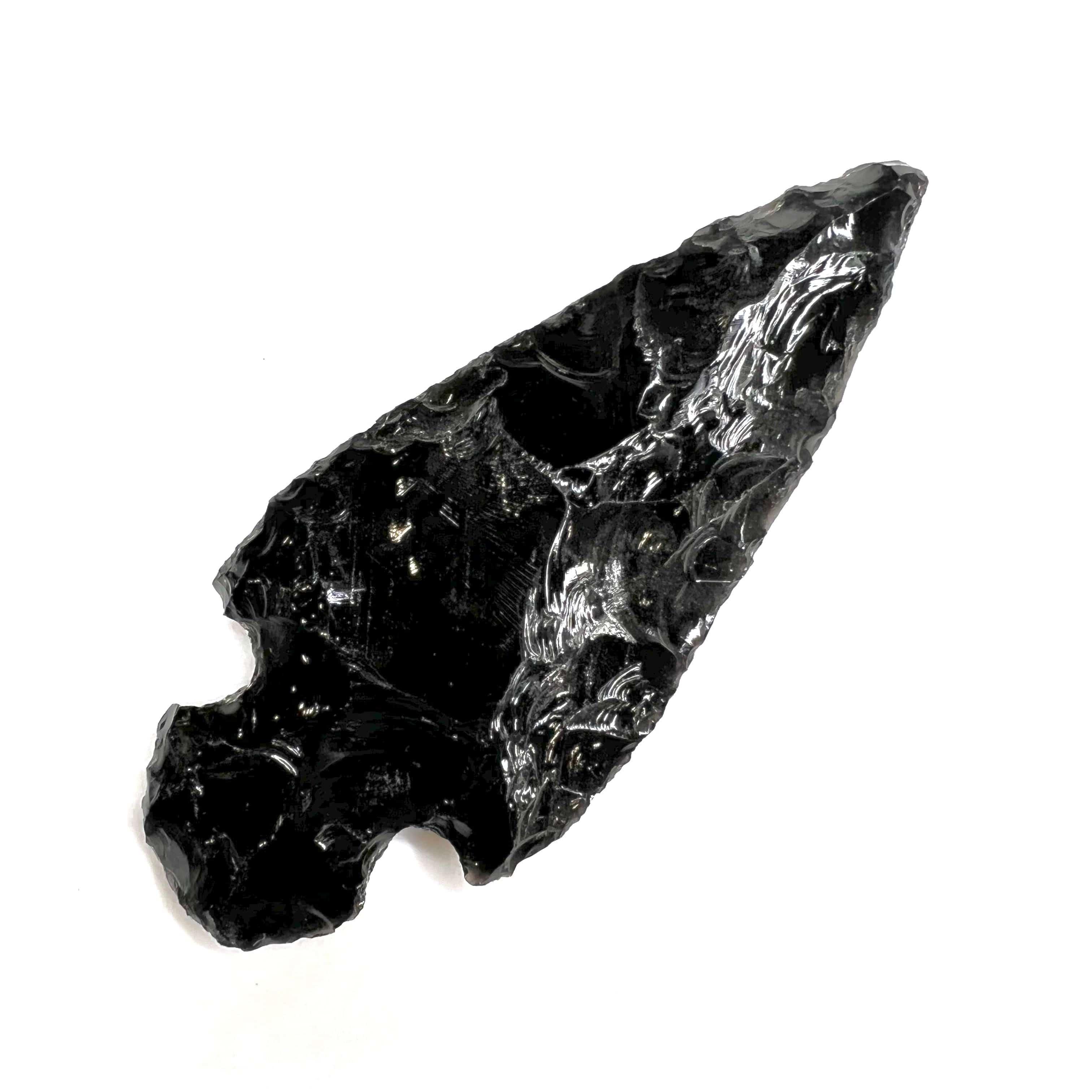 Large Obsidian Arrowhead