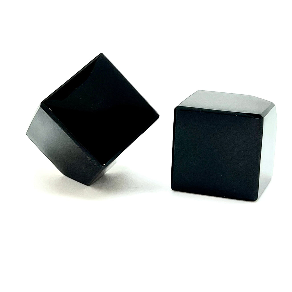 Obsidian Cube 1 1/2" cube