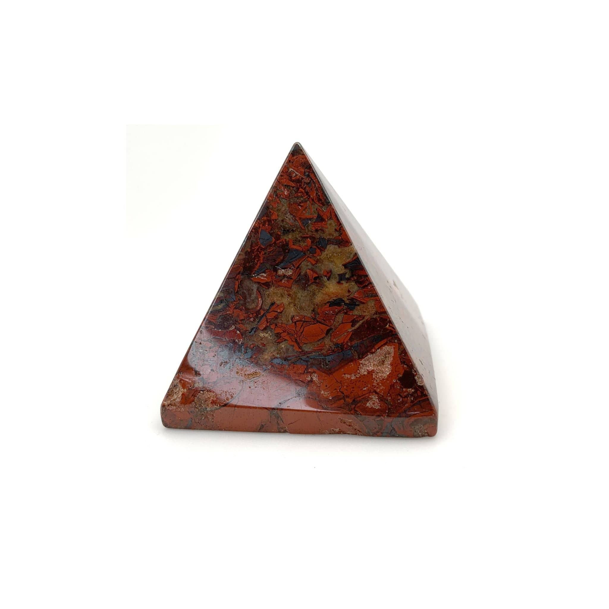 Jasper Brecciated Pyramid