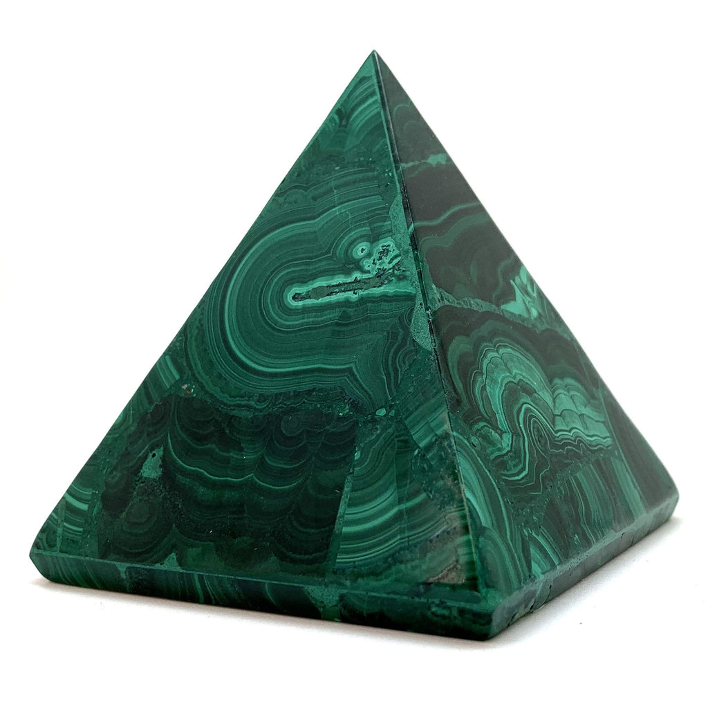 Malachite Polished Pyramid
