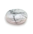 Howlite Palm Stone